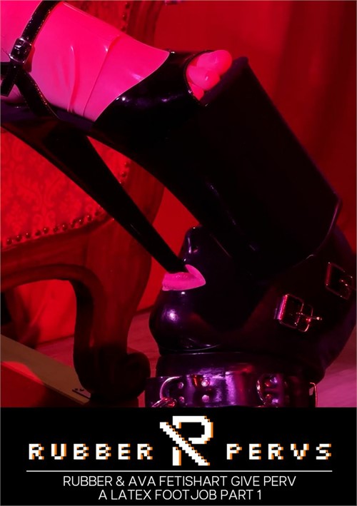 Rubber &amp; Fetishart Give Perv A Latex Footjob - Part 1
