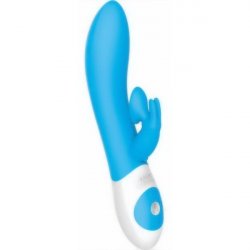 The Kissing Rabbit Vibrator - Blue The Kissing Rabbit Vibrator - Blue Boxcover