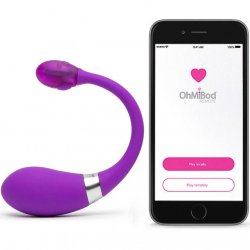 OhMiBod Kiiroo Esca 2 Interactive Bluetooth Internal Vibe - Purple OhMiBod Kiiroo Esca 2 Interactive Bluetooth Internal Vibe - Purple Boxcover