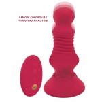 Secret Kisses Rosegasm Remote Control Thrusting Rosebud Buttplug Sex Toy