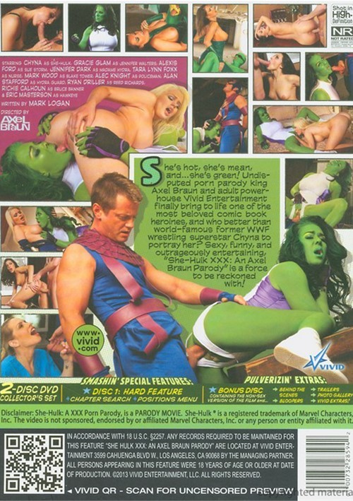 500px x 709px - Buy She-Hulk XXX: An Axel Braun Parody Used @ Adult DVD Empire