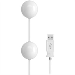 iSex USB Kegal Balls - White Sex Toy iSex USB Kegal Balls - White Sex Toy