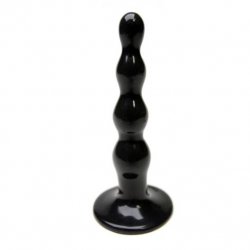 Tantus Ripple Large Silicone Butt Plug - Black Tantus Ripple Large Silicone Butt Plug - Black Boxcover
