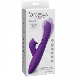 Fantasy For Her Ultimate Thrusting Clit Stimulate-Her - Purple Sex Toy