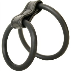Macho: Silicone Duo Cock & Ball Ring Sex Toy Macho: Silicone Duo Cock & Ball Ring Sex Toy