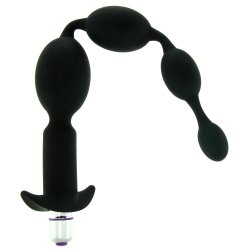 Tantus: Vibrating Progressive Beads - Black Tantus: Vibrating Progressive Beads - Black Boxcover