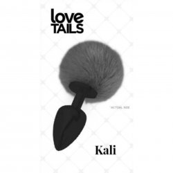 Love Tails: Kali Black Plug with Black Pom Pom - Medium Love Tails: Kali Black Plug with Black Pom Pom - Medium Boxcover