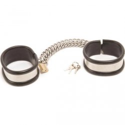 Rapture: Steel Band Wrist Cuff Shackles - Large Rapture: Steel Band Wrist Cuff Shackles - Large Boxcover