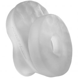 Perfect Fit: The Bumper Base & Donut - Clear Sex Toy Perfect Fit: The Bumper Base & Donut - Clear Sex Toy