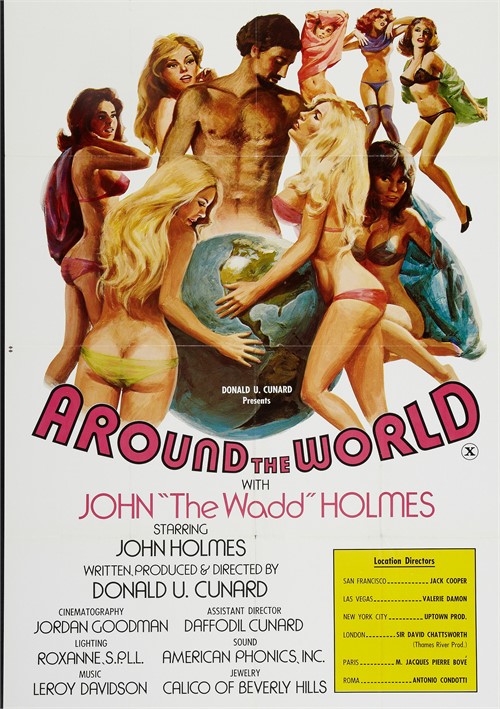 Around the World with John The Wadd Holmes (1975) | Peekarama | Adult DVD  Empire