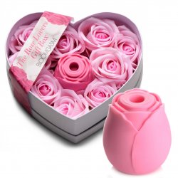 The Rose Lovers Clit Suction Rose Gift Box - Pink Boxcover