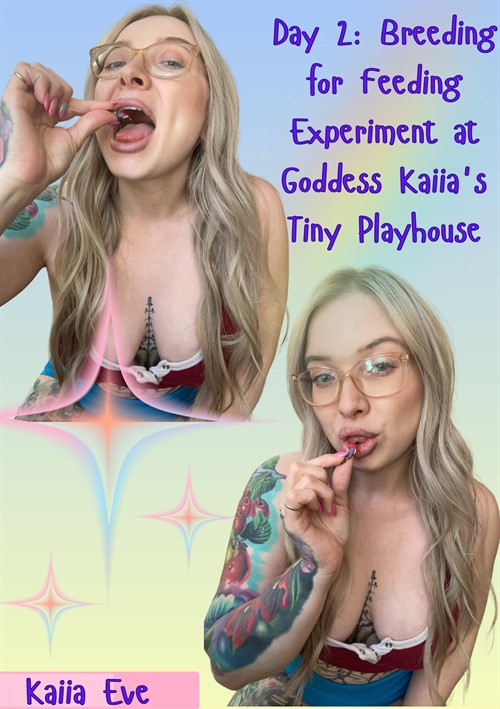 Day 2: Breeding For Feeding Experiment At Goddess Kaiia's Tiny Playhouse