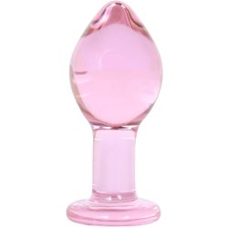 Crystal Premium Glass - Large Plug - Pink Crystal Premium Glass - Large Plug - Pink Boxcover