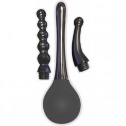 The Hyrda Premium Anal Douche Kit - Black The Hyrda Premium Anal Douche Kit - Black Boxcover
