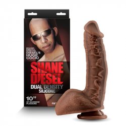 Shane Diesel 10" Dual Density Suction Cup Dildo Sex Toy