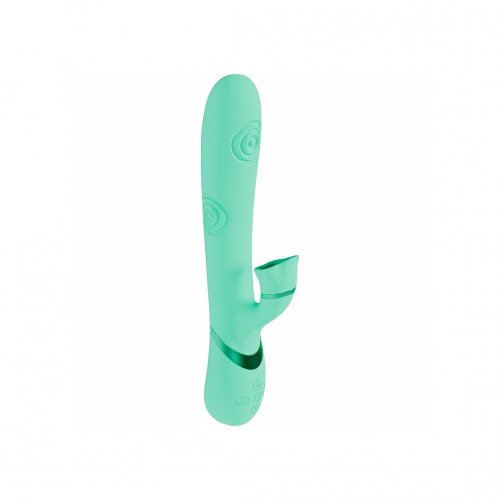 rodeo sex toys Natalie's Toy Box Banana Cream Air Pulse & G-Spot Vibrator – Adult Toy Box main image 1