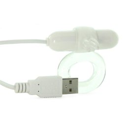 iSex USB Luv Ring Cockring - White iSex USB Luv Ring Cockring - White Boxcover