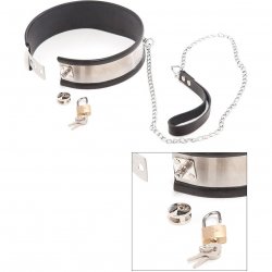Rapture: Steel Band Leashed Collar - Small Rapture: Steel Band Leashed Collar - Small Boxcover