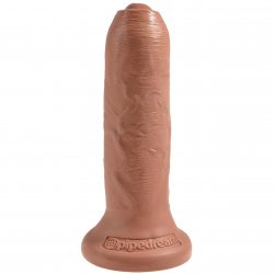 King Cock 6" Uncut Dildo - Tan King Cock 6" Uncut Dildo - Tan Boxcover