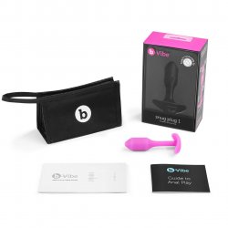 B-Vibe Snug Plug 1 - Fuchsia Sex Toy B-Vibe Snug Plug 1 - Fuchsia Sex Toy
