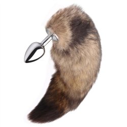 Master Series: Fox Tail Anal Plug - XL Sex Toy Master Series: Fox Tail Anal Plug - XL Sex Toy