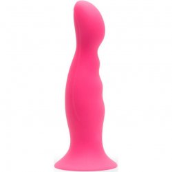 Maia: Mirabella Rechargeable Silicone Vibrating Dildo w/ Suction Cup - Pink Maia: Mirabella Rechargeable Silicone Vibrating Dildo w/ Suction Cup - Pink Boxcover