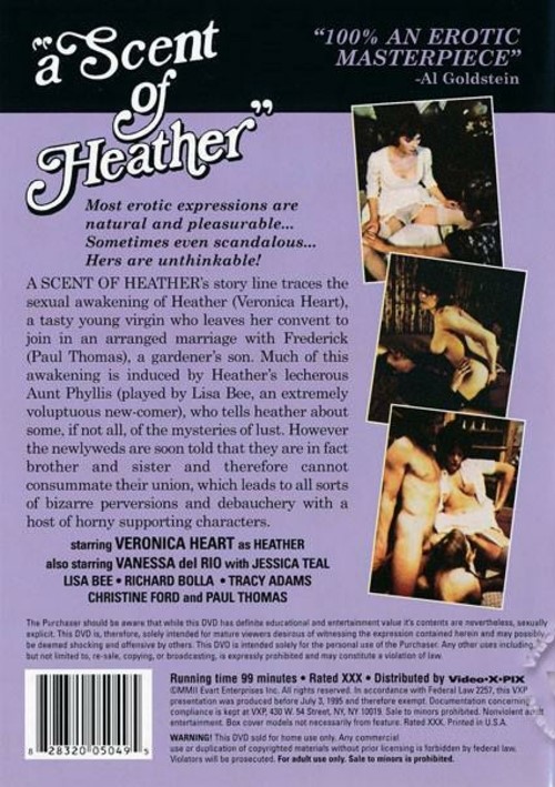 A Scent of Heather 1980  Video X Pix Adult DVD Empire 