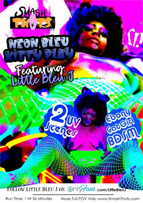Neon Bleu Kitty Play