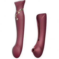 Zalo Queen - G-spot PulseWave Vibrator - Wine Red Zalo Queen - G-spot PulseWave Vibrator - Wine Red Boxcover
