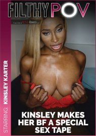 Kinsley Makes Her BF a Special Sex Tape While He is Away Boxcover