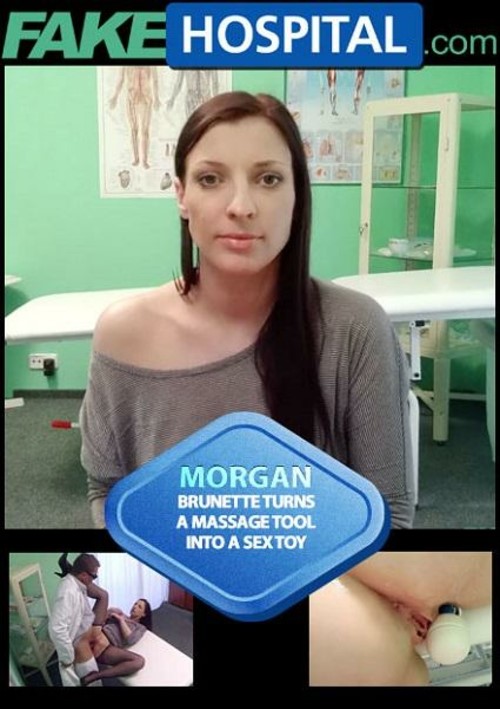 Morgan - Brunette Turns A Massage Tool Into A Sex Toy