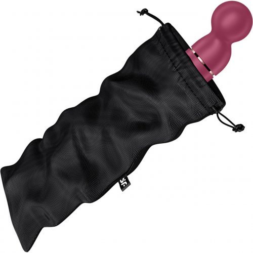 Satisfyer Extra Large Treasure Toy Storage Bag - Black | Sex Toys & Adult  Novelties @ Fapnado Store