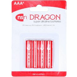Dragon Alkaline Batteries - AAA - 4 pack Sex Toy Dragon Alkaline Batteries - AAA - 4 pack Sex Toy