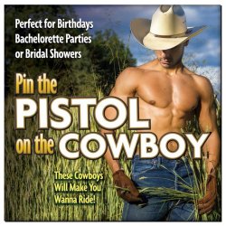 Pin The Pistol On The Cowboy Game Pin The Pistol On The Cowboy Game Boxcover