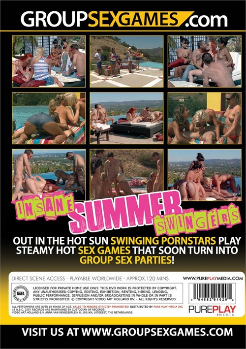 Insane Sex Games - Insane Summer Swingers (2017) | Group Sex Games | Adult DVD Empire