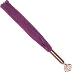 Fifty Shades Freed: Cherished Collection Suede Mini Flogger With Purple and Gold Handle Fifty Shades Freed: Cherished Collection Suede Mini Flogger With Purple and Gold Handle Boxcover