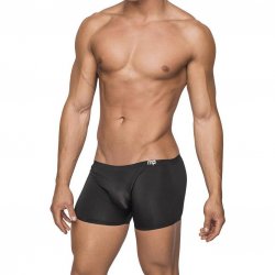 Male Power: Seamless Sleek Short w/ sheer pouch - Black - Small Sex Toy Male Power: Seamless Sleek Short w/ sheer pouch - Black - Small Sex Toy