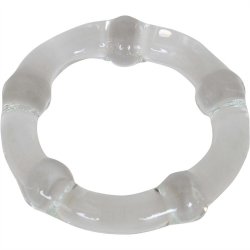 Cocky Boys Glass Cockring - Clear Cocky Boys Glass Cockring - Clear Boxcover
