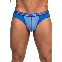 Male Power: Reversible Thong - Royal - S/M Male Power: Reversible Thong - Royal - S/M Boxcover