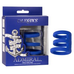 Admiral Triple Cock Cage - Blue Admiral Triple Cock Cage - Blue Boxcover