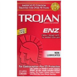 Trojan Enz Non-Lubricated - 12 Pack Trojan Enz Non-Lubricated - 12 Pack Boxcover