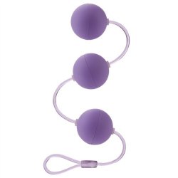 First Time Love Balls - Triple Lover - Purple Sex Toy First Time Love Balls - Triple Lover - Purple Sex Toy