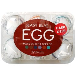 Tenga Easy Beat Egg 6 Pack - Hard Boiled Sex Toy