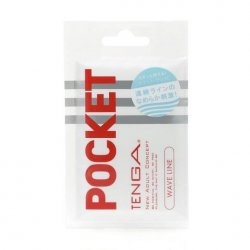 Tenga Pocket Masturbator - Wave Line Sex Toy Tenga Pocket Masturbator - Wave Line Sex Toy