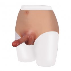 XX DreamToys Ultra Realistic Silicone Penis Undergarment - Medium Boxcover