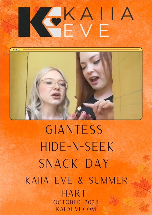 Giantess Hide-n-Seek Snack Day