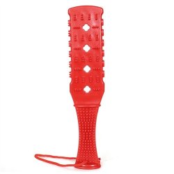 Fetish Fantasy Rubber Paddle - Red Sex Toy Fetish Fantasy Rubber Paddle - Red Sex Toy