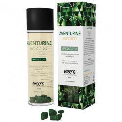 EXSENS of Paris Organic Massage Oil w/Stones - Aventurine Avacado EXSENS of Paris Organic Massage Oil w/Stones - Aventurine Avacado Boxcover
