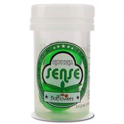 Hot Balls - Sense - Fresh Cotton Scented - 2 Lube Balls Hot Balls - Sense - Fresh Cotton Scented - 2 Lube Balls Boxcover