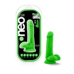 Neo Elite 6" Dual Density Cock - Neon Green Neo Elite 6" Dual Density Cock - Neon Green Boxcover